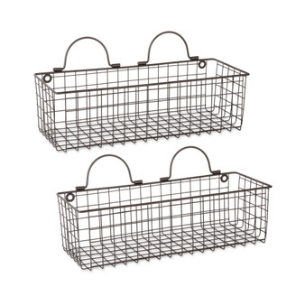 Wire Wall Basket Set 2 Medium