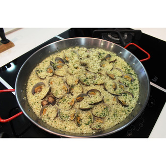 Carbon Steel 13.5" Paella Pan