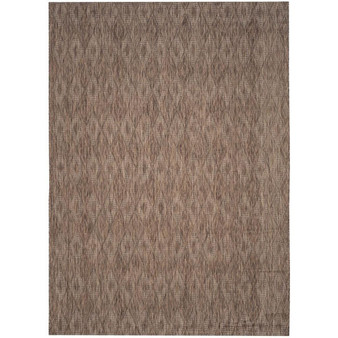Courtyard Brown 8' x 11' Sisal Weave Outdoor Area Rug