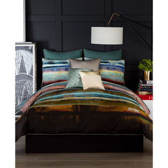 Vince Camuto Lille Queen 3 Piece Comforter Set