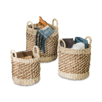 Coastal Collection 3-Pc. Nesting Storage Bins