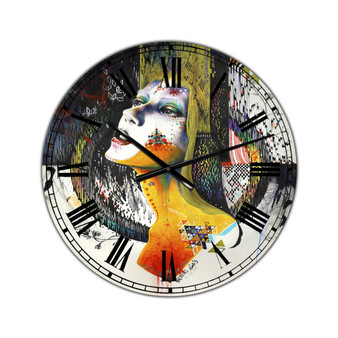 Between Hope and Despair Large Modern Wall Clock - 36" x 28" x 1"