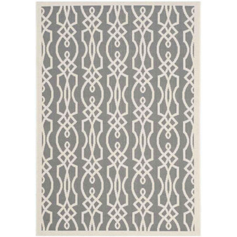 Cement 6'7" x 9'6" Outdoor Area Rug, Created for Macy's