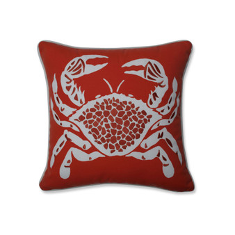 Calvin The Crab Throw Pillow