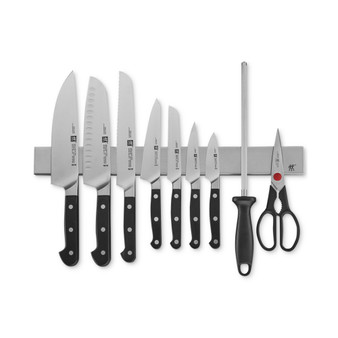 Pro 16pc Block Set w/17.5" Stainless Magnetic Knife Bar