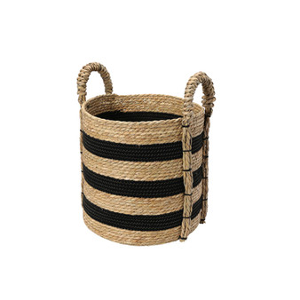 Braided Handle Grass Basket