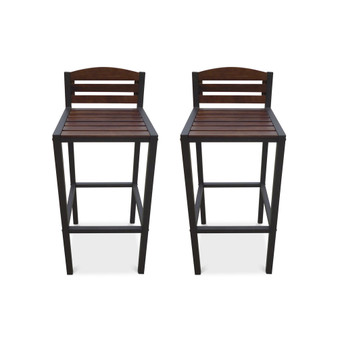 Parlen Outdoor Bar Stool (Set Of 2)