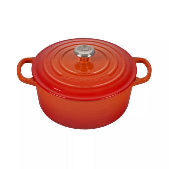 3.5-Qt. Signature Enameled Cast Iron Round Dutch Oven