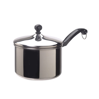 Classic Series Stainless Steel 3-Qt. Saucepan & Lid