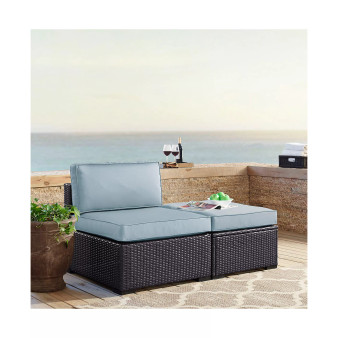 Biscayne Armless Chair With Cushions