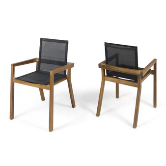 Belfast Outdoor Dining Chair, Set of 2