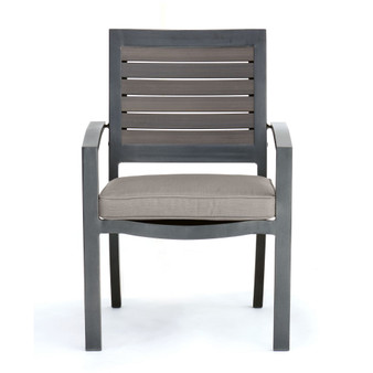 CLOSEOUT! Set of 6 Marlough II Aluminum Outdoor Dining Chairs, Created for Macy's