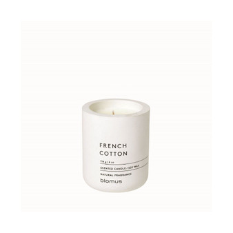 FRAGA French Cotton Fragrance 2.5" Candle, 4 oz