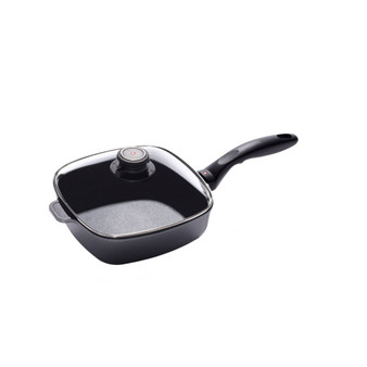 HD Square Saute Pan with Lid - 8" x 8" , 2.1 QT