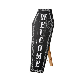 28" Halloween Welcome Standup Sign