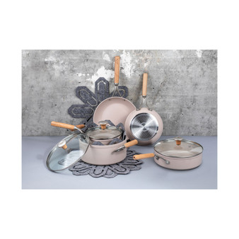 Atmosphere Nonstick Aluminum 12-Pc. Cookware Set