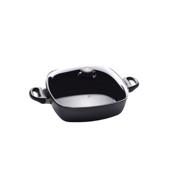 HD Induction Square Casserole with Lid - 11" x 11" , 5 QT