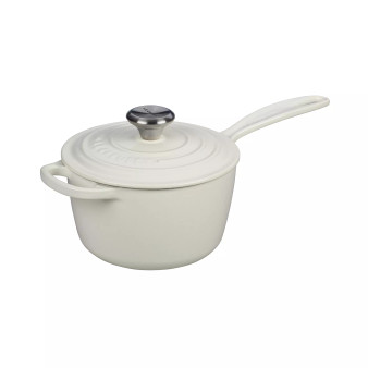 1.75 Quart Enameled Cast Iron Saucepan with Lid