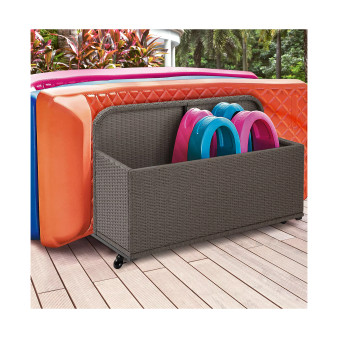 Palm Harbor Outdoor Wicker Float Caddy
