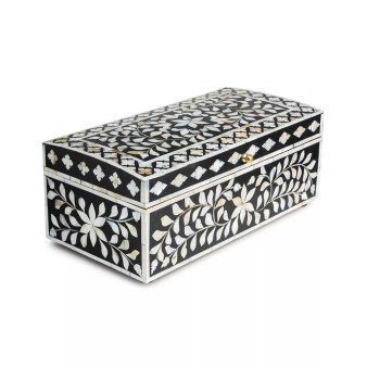Jodhpur Mother of Pearl Decorative Box, Large