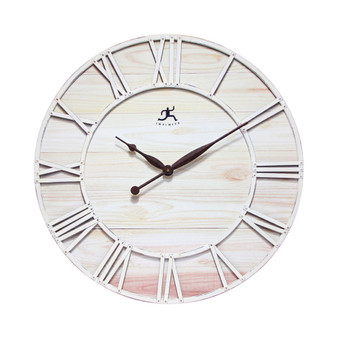 Round Wooden Wall Clock