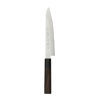 Nickel Warikomi Damascus Petty Knife