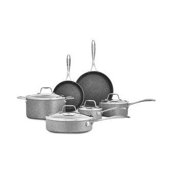 Capri Granitium 10-Pc. Aluminum Nonstick Cookware Set