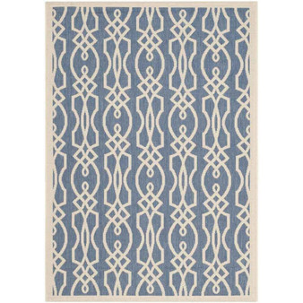 Martha Stewart Azurite 6'7" x 9'6" Outdoor Area Rug
