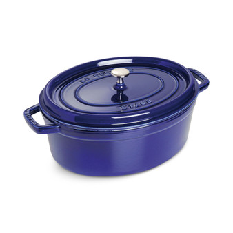 Enameled Cast Iron 7-Qt. Oval Cast Iron Cocotte