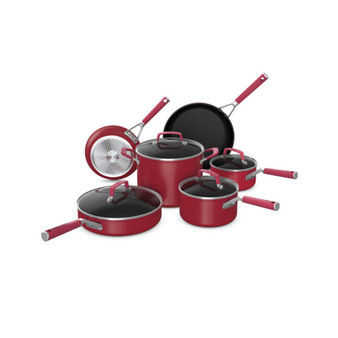Foodi NeverStick Vivid Cookware Set, 10-Piece