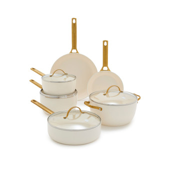 Reserve Hard Anodized Aluminum, Stainless Steel 10 Piece Nonstick Cookware Set