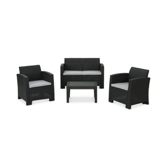San Juan 4-Pc. Outdoor Chat Set