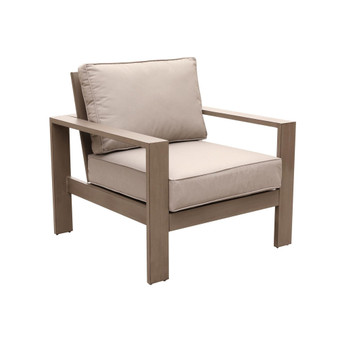 Club Chair, Wood Grained