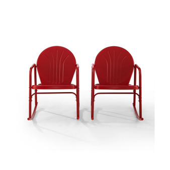 Griffith 2 Piece Outdoor Rocking Chair Set
