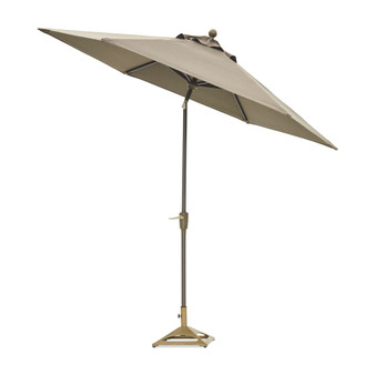 Reid Outdoor 9' Auto-Tilt Umbrella + Square Umbrella Base, Created for Macy's