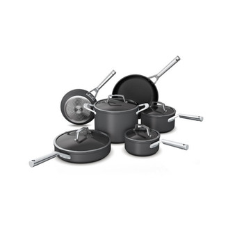 Foodi NeverStick Premium Hard-Anodized Cookware Set, 10 Piece