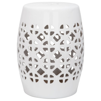 Circle Lattice Garden Stool