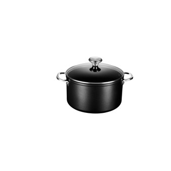 6.3 Quart Toughened Nonstick Stockpot with Lid