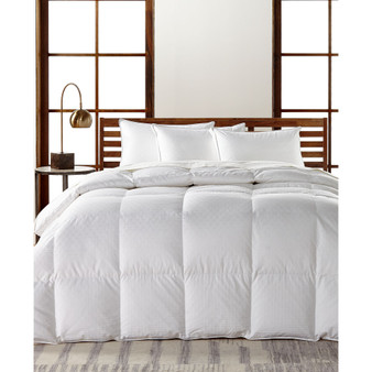 European White Goose Down Lightweight Twin Comforter, Hypoallergenic UltraClean Down, Created for Macy's