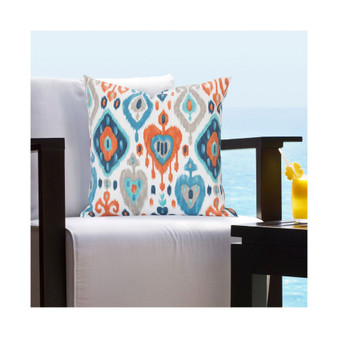 Tortolla Indoor/Outdoor Decorative Pillow, 20" x 20"