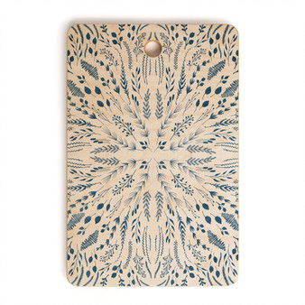 Indigo Maze Rectangle Cutting Board