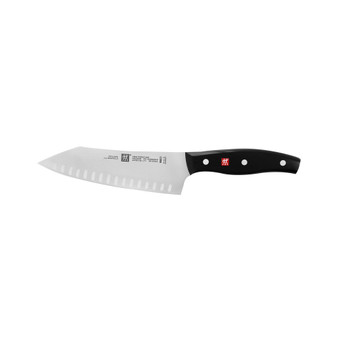 Twin Signature 7" Hollow Edge Rocking Santoku Knife