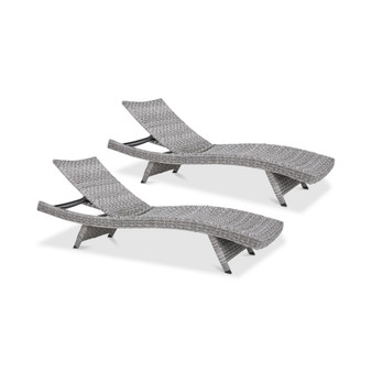 Trevor Outdoor Chaise Lounge (Set Of 2)