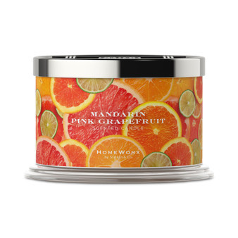 Mandarin Pink Grapefruit Scented Candle, 18 oz.