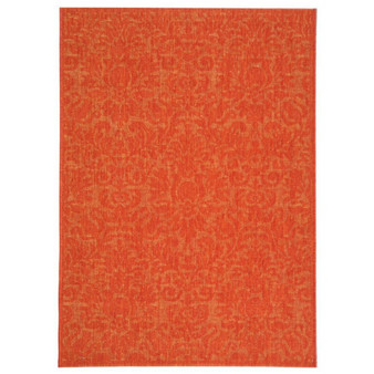 Courtyard Red 8'11" x 12' Sisal Weave Rectangle Outdoor Area Rug