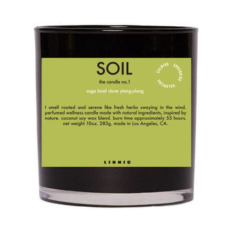 Soil No - 1 Wellness Candle, 10 Oz