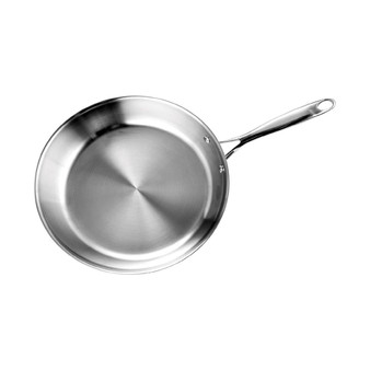 Multi-Ply Clad Stainless-Steel Fry Pan 10.5-inch
