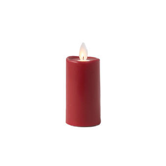LED Wax Dipped Votive Candle, 3" High, Set of 2