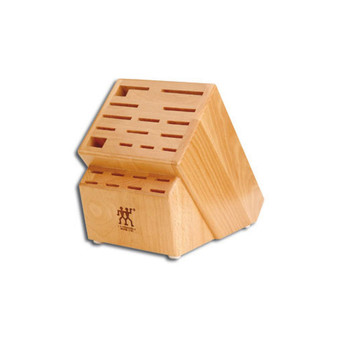 J.A. Henckels 22-Slot Hardwood Knife Block