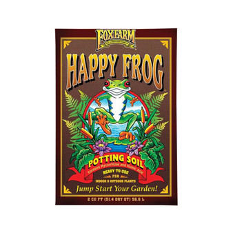 Fox Farm FX14047 Happy Frog Potting Soil, 2-Cubic Feet